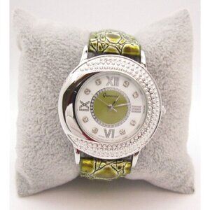 Women Geneva Quartz WR Analog 36mm Dial Causal Round Watch (G229)